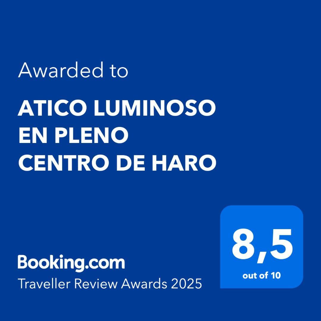 Appartement Atico Luminoso En Pleno Centro De Haro Extérieur photo